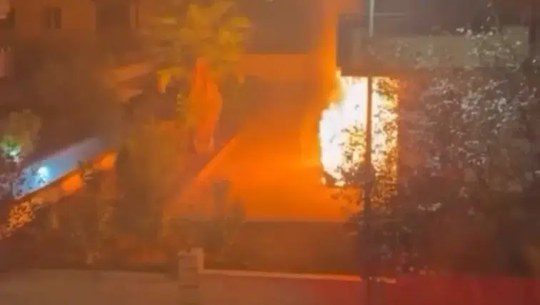 Gaziantep’te Elektrikli Otomobil Alev Topuna Döndü