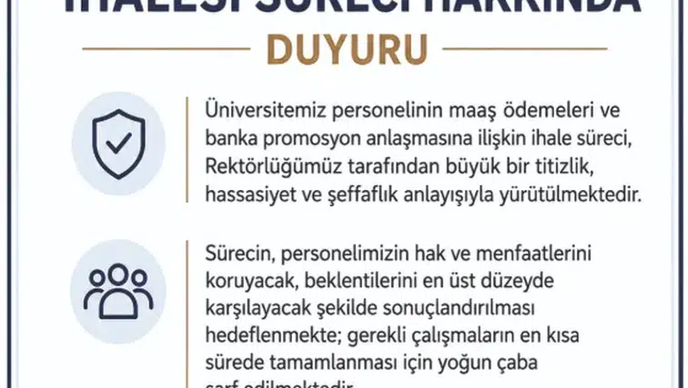 SCÜ’den Banka Promosyonu Süreci Hakkında Açıklama