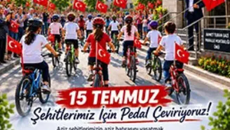 Sivas'ta 15 Temmuz Şehitleri İçin Pedallar Çevrilecek