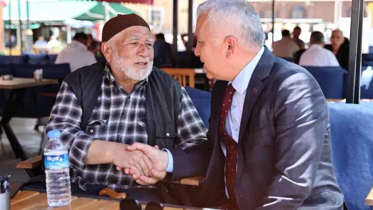 Sivas Valisi Yılmaz Şimşek'ten Esnaf ve Vatandaş Ziyareti