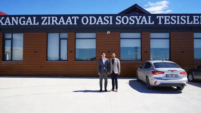 Kangal Kaymakamı Yıldırım’dan Ziraat Odası’na İade-i Ziyaret