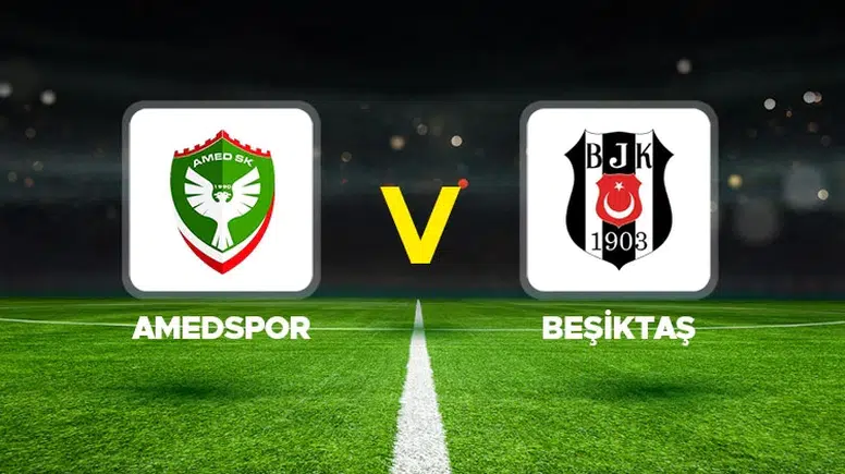 Beşiktaş zorlu deplasmanda! İşte Amed maçının 11'leri