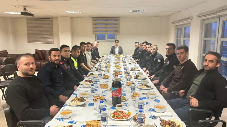 Ulaş Kaymakamı Eskimez, Emniyet Personeliyle İftarda Buluştu