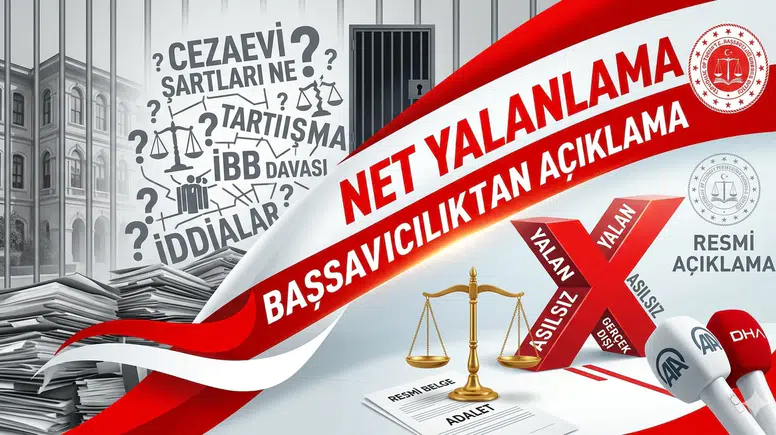 İBB davasında cezaevi şartları tartışması: Başsavcılıktan net yalanlama