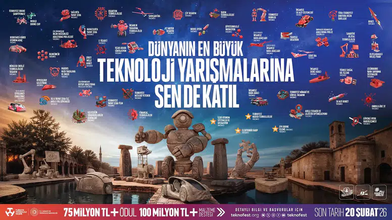 Üniversiteli Gençlerin TEKNOFEST Projelerine 5 Milyon TL Destek