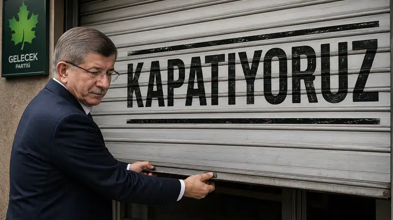 Ahmet Davutoğlu açıkladı: “Siyaseti bırakıyoruz, Gelecek Partisi kapanıyor”