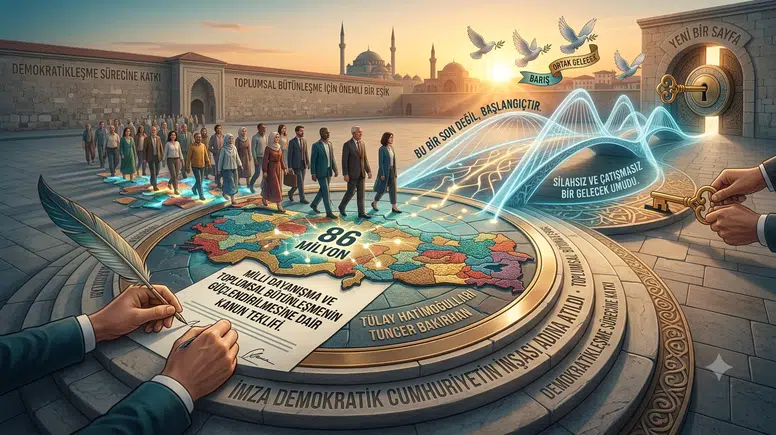 DEM Parti’den “Milli Dayanışma” Hamlesi: Kanun Teklifi Meclis’te İmzalandı