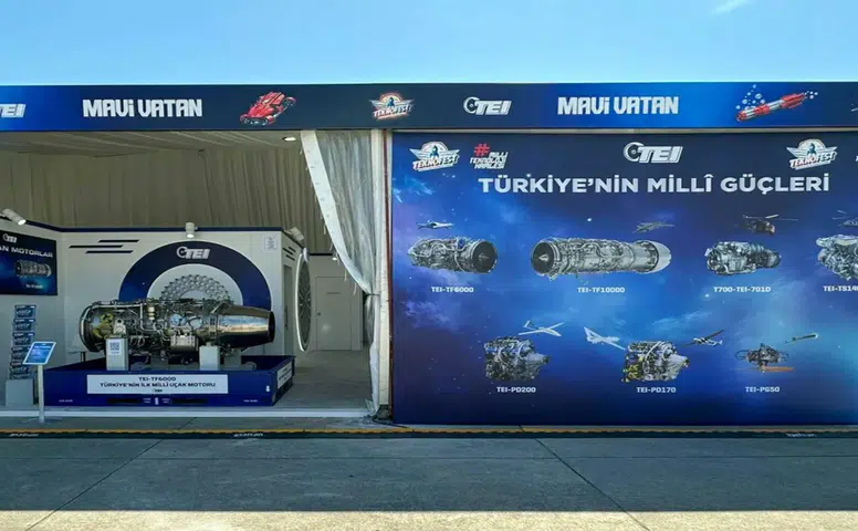TEI, TEKNOFEST Mavi Vatan’da Millî Motor Gücünü Sergiliyor