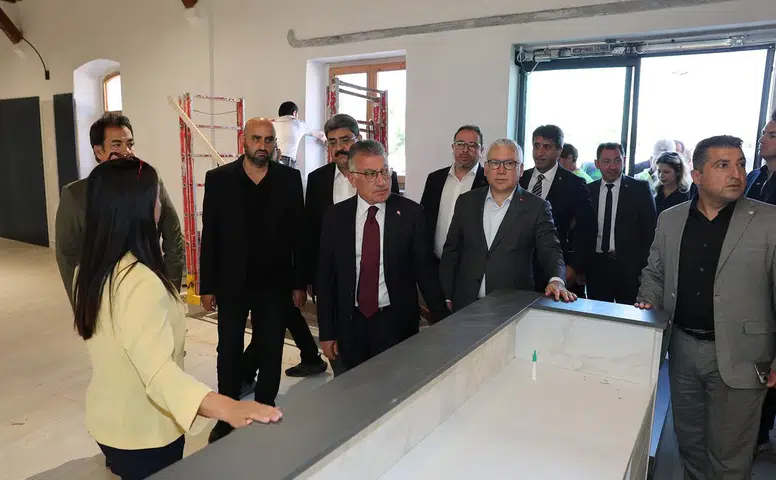 Sivas Yüksek Hızlı Tren İstasyonu'nda Son Durum: Protokol Saha İncelemesinde Bulundu