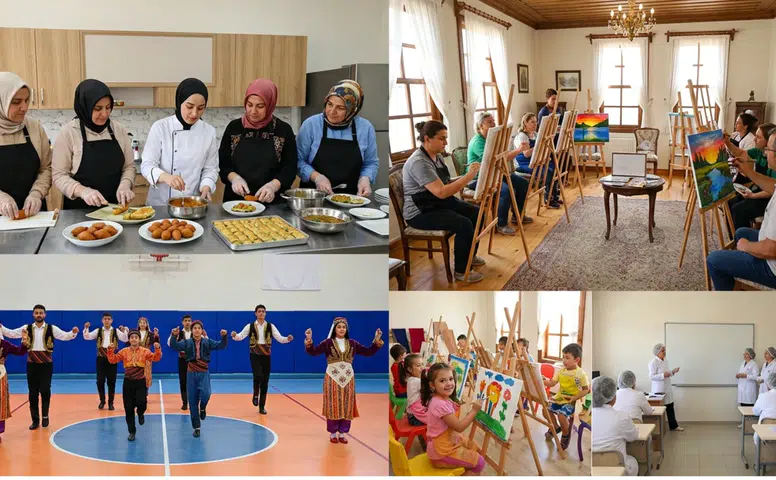 Sivas Halk Eğitim’de Yeni Kurs Dönemi: Sanat, Meslek ve Kişisel Gelişim Programları