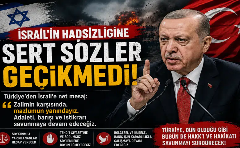 İletişim Başkanlığından İsrail'e: Türkiye geri adım atmayacak