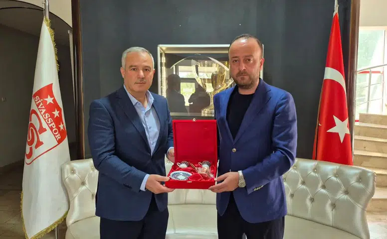 Sivasspor’a Demiryol-İş Sendikası’ndan Destek Ziyareti