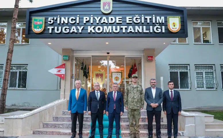 Sivas'ta Tuğgeneral Mehmet Coşar'a Hayırlı Olsun Ziyareti