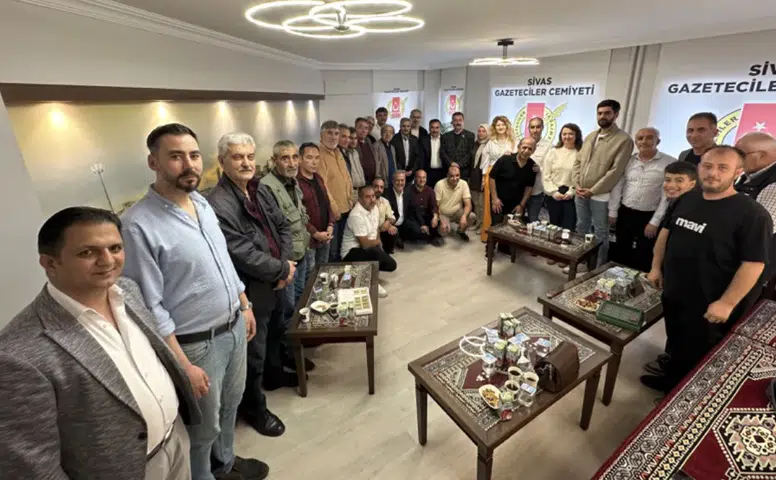 Sivas Gazeteciler Cemiyetinde Kemal Doğan Dönemi Başladı