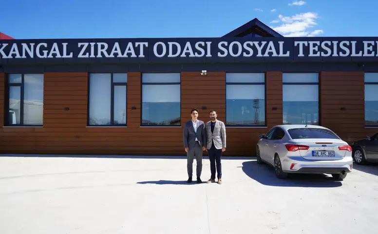 Kangal Kaymakamı Yıldırım’dan Ziraat Odası’na İade-i Ziyaret