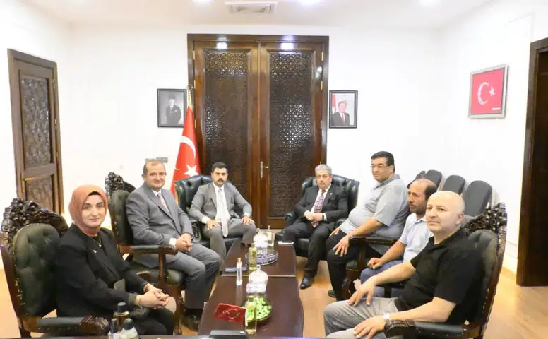 AK Parti Kayseri Milletvekili Bayar Özsoy’dan Gürün Kaymakamı Selami Alper Özkan’a Ziyaret