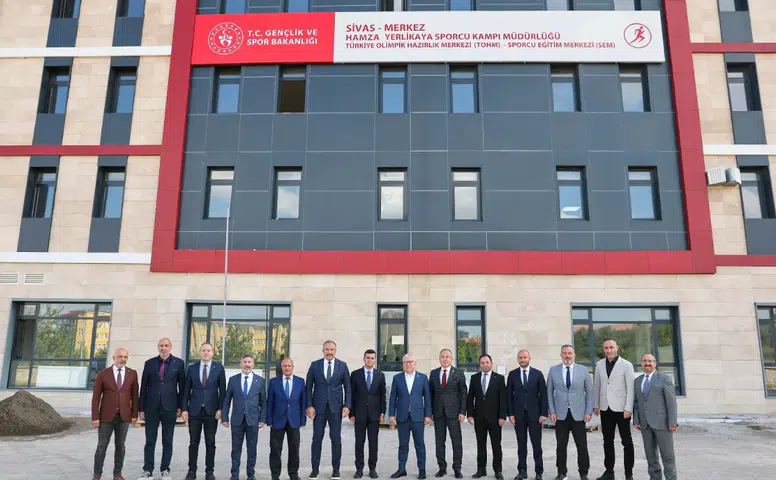 Sivas’ta Sporcular İçin Yeni Tesisler Hizmete Hazırlanıyor