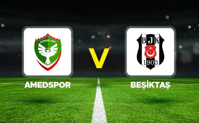 Beşiktaş zorlu deplasmanda! İşte Amed maçının 11'leri
