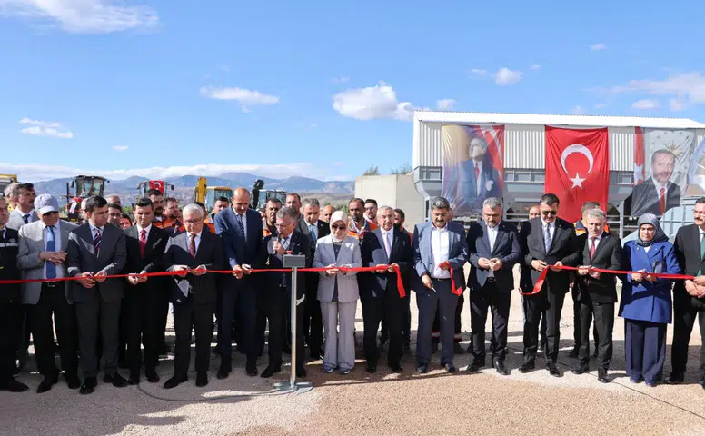 Suşehri Bölgesi İl Özel İdaresi Asfalt Plenti Hizmete Açıldı