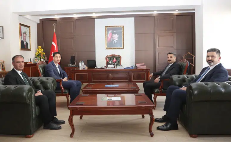 Sivas İl Milli Eğitim Müdürü Fatih Erdoğan’dan Kangal Kaymakamı’na Ziyaret