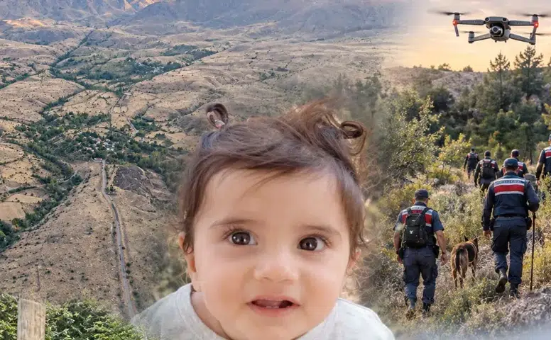 Sivas’ta Kayıp Büşra Bebek İçin Arama Çalışmaları Sürüyor