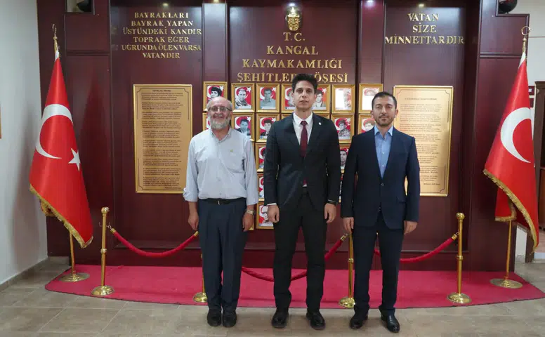 Kangal Kaymakamı Yıldırım’a Ziyaret