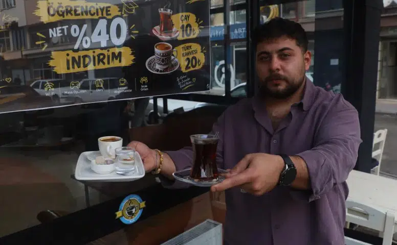 Sivas’ta Öğrencilere Özel Kampanya: Çay 10, Türk Kahvesi 20 TL