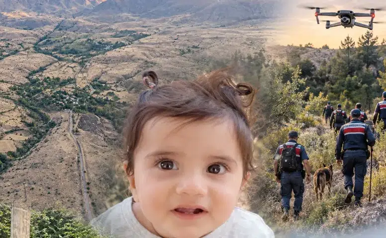 Sivas'ta Kayıp Büşra Bebek İçin Arama Çalışmaları Sürüyor