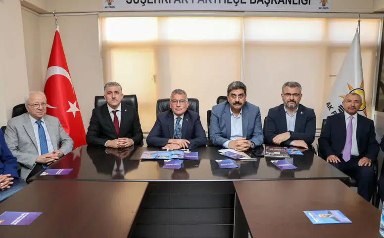 AK Parti Suşehri Teşkilatında Çalışmalar Masaya Yatırıldı