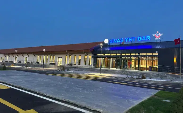 Sivas’ın Yeni Yüksek Hızlı Tren Garı 22 Eylül’de Hizmete Giriyor