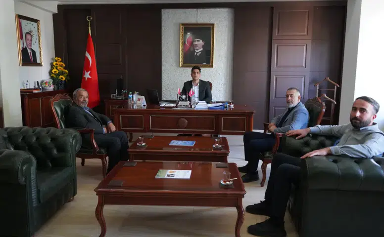 CHP Kangal İlçe Başkanı İlhan Culha’dan Kaymakam Yıldırım’a Ziyaret