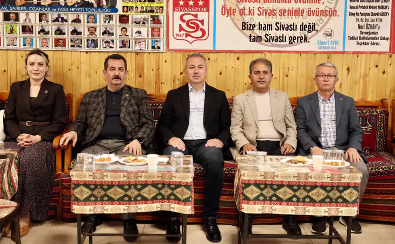 Sivas’ta “Bir Nefes” Buluşması: Başkan Uzun’dan Hizmet Vurgusu
