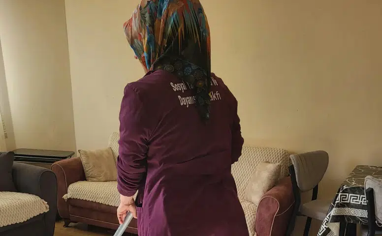 Sivas’ta VEFA Ekiplerinden Yaşlı ve Engellilere Evde Destek
