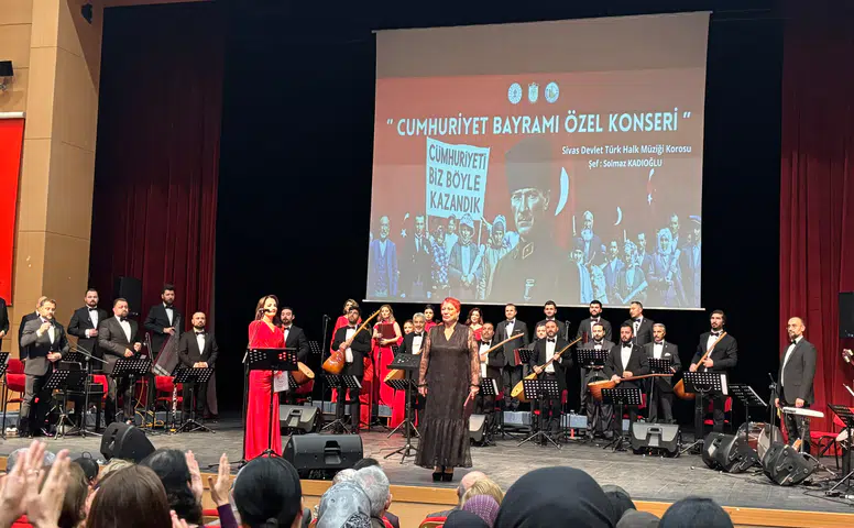 Sivas’ta Cumhuriyet Bayramı Özel Konseri Düzenlendi
