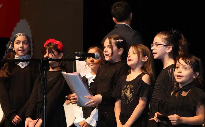 Sivas'ta Çocuklar Gazze İçin Söyledi: Anlamlı Konser