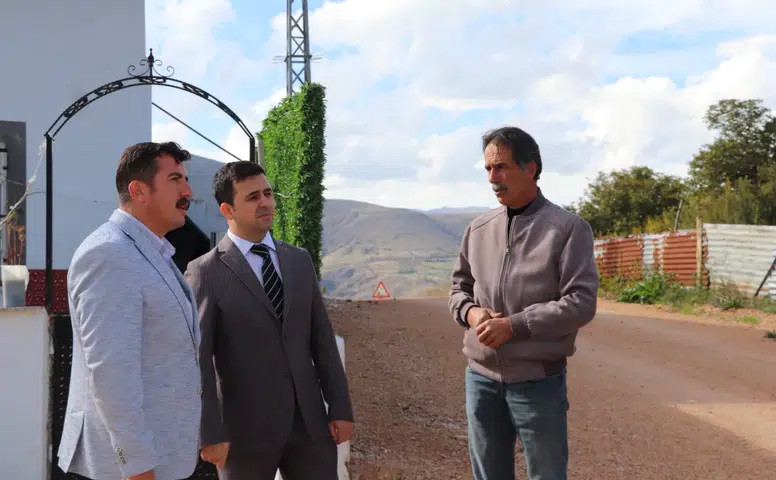 Suşehri Kaymakamı Yıldız’dan Elmaseki Köyü Oyuk Mezrası’na Ziyaret