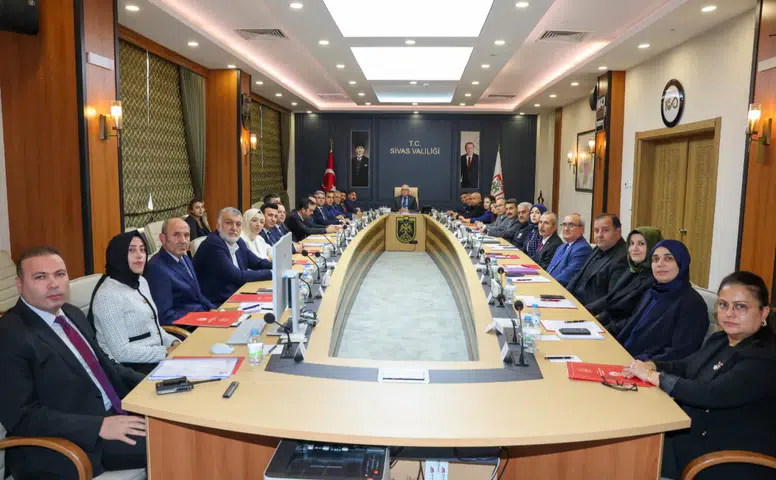 Sivas’ta Kadına Yönelik Şiddetle Mücadele Toplantısı Gerçekleştirildi