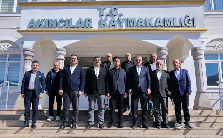 AK Parti Heyetinden Akıncılar Kaymakamı Faruk Karababa’ya Ziyaret