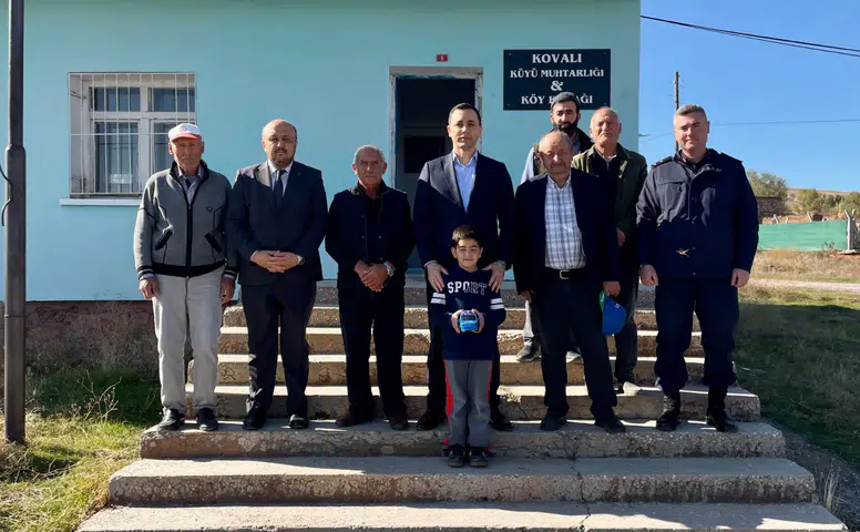 Kaymakam Veli Avcı Akkaya ve Kovalı Köylerini Ziyaret Etti