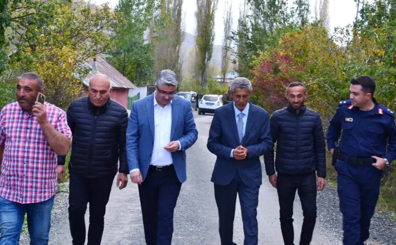 Zara’da Yoğun Yağış Sonrası Hasar Oluşan Köylerde İnceleme