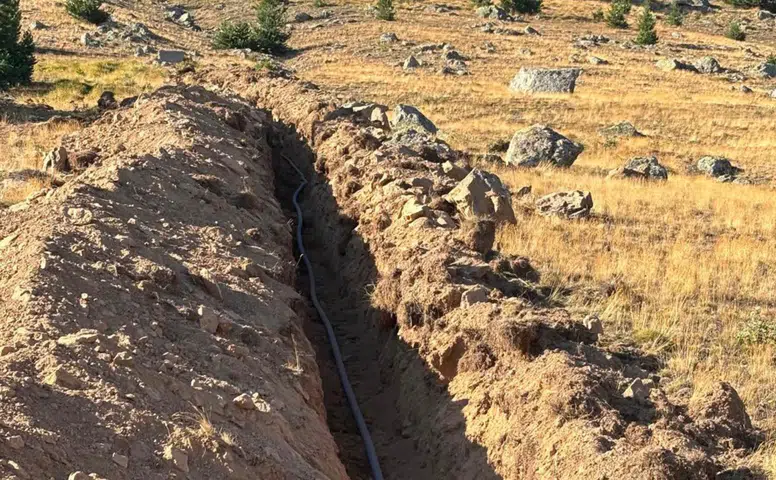 Sivas Yeşilyurt Köyünde Sulama Suyu Şebekesi Onarımı Tamamlandı