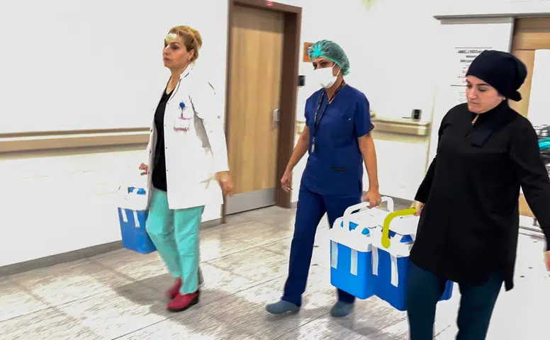 Erzurum'dan Gelen Umut Sivas'a Can Oldu: Hayat Kurtaran Bağış