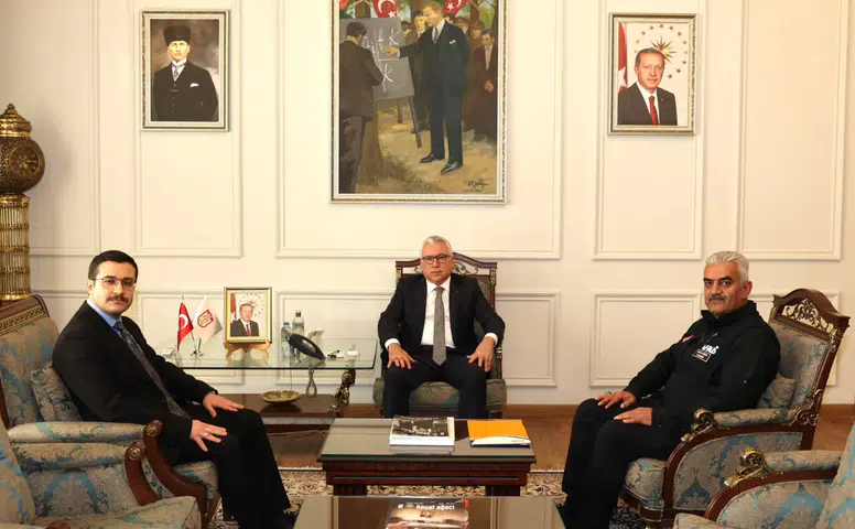 AFAD Denetçisi Süleyman Erdoğan'dan Sivas Valisi'ne Ziyaret