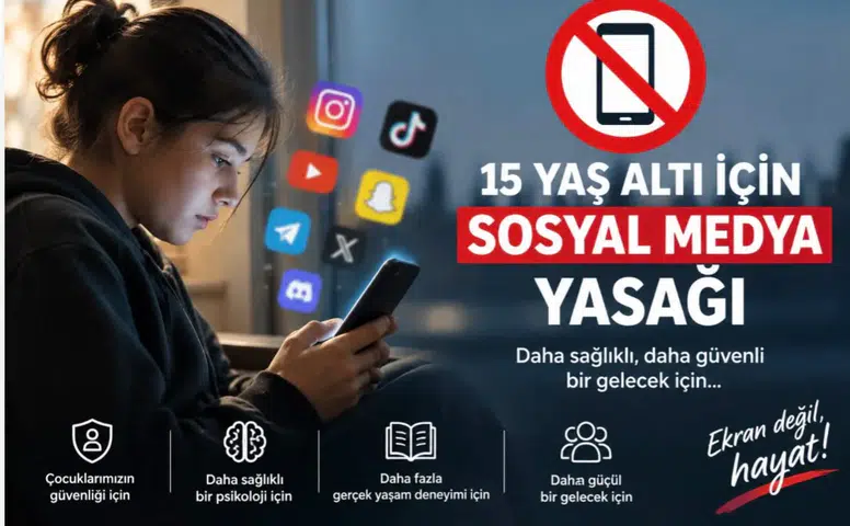 15 Yaş Altına Sosyal Medya Yasağı: Yeni Kurallar Neler?