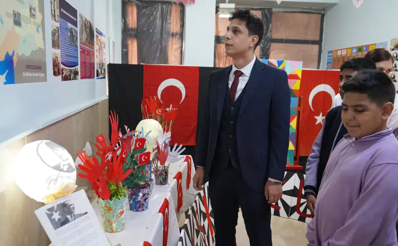 Özel Eğitim Öğrencilerinden Cumhuriyet Sokağı