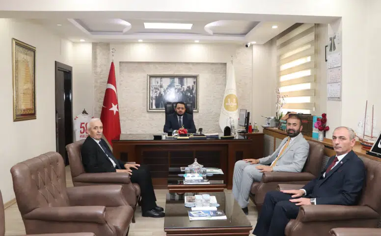 Sivas Cem Vakfı Başkanı Ünal Karataş’tan İl Müftüsü Hasan Limon’a Ziyaret