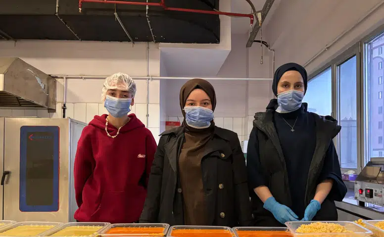 Tecer Yurdu Öğrencileri KOM-ŞUM Projesinde Görev Aldı