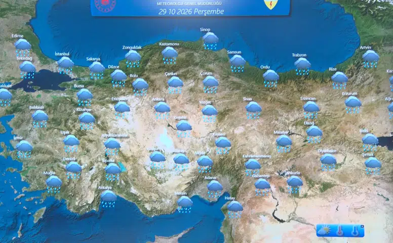 Meteoroloji Uyardı: Şiddetli Sağanak Yağış ve Sel Geliyor