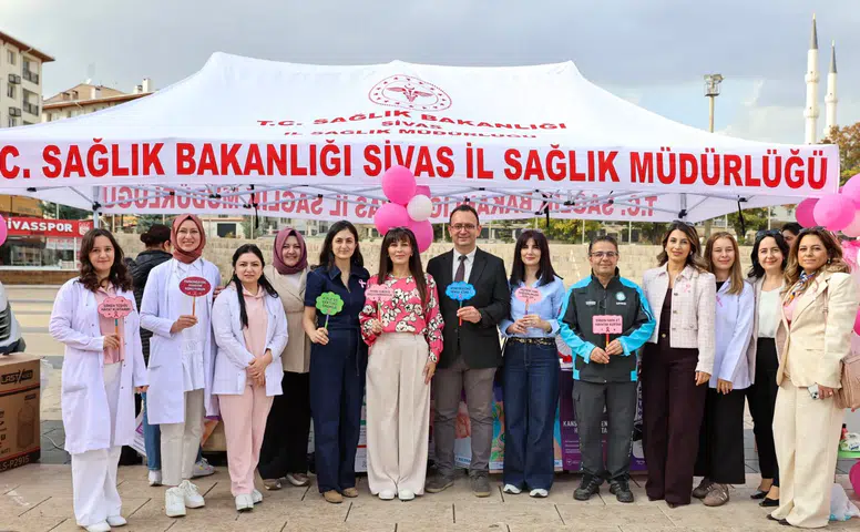 Sivas’ta Kadınlara Yönelik Ücretsiz Meme Kanseri Taraması