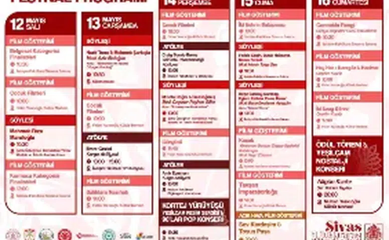 Sivas Cumhuriyet Üniversitesi Film Festivali Başlıyor